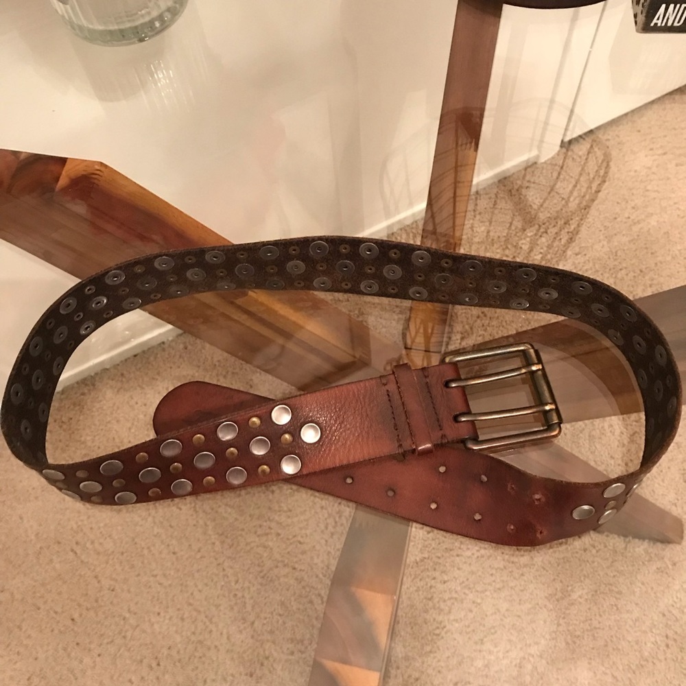 Beautiful leather belt